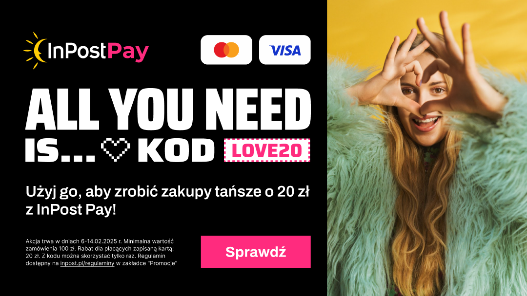 Na Walentynki 20zł rabatu z InPost Pay!