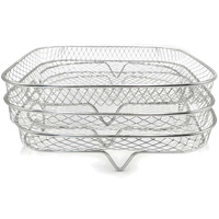 Ruszt do frytkownicy kwadratowy potrójny 21cm AT6658