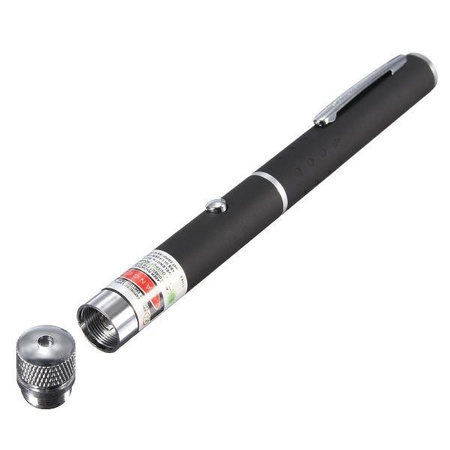 Laser pointer zielony wskaźnik z nakładką MT7516