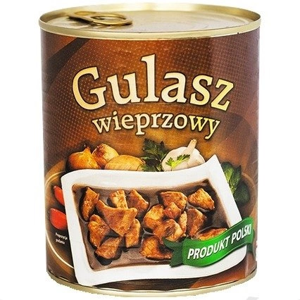 Gulasz wieprzowy Yabra 800g 07.2026