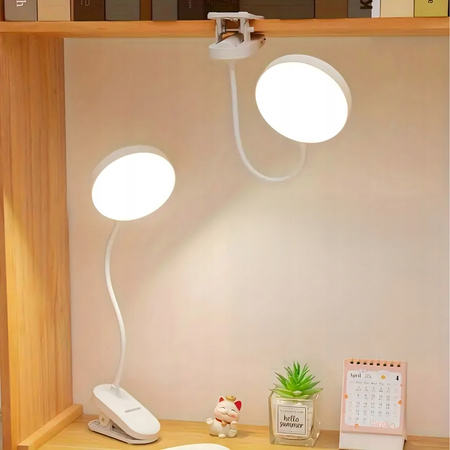 Lampka do czytania na klips USB akumulatorowa RC3078