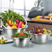 Miska kuchenna metalowa 24cm ET6660