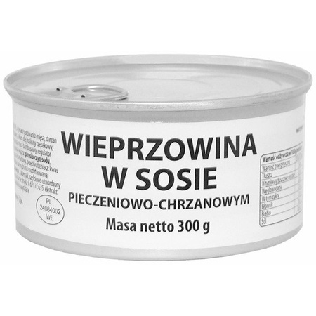 Wieprzowina w sosie pieczeniowo-chrzanowym 300g 04.2026