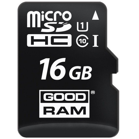 Karta pamięci Micro SDHC 16GB Class 10 UHS-I GOODRAM M1AA-0160R11