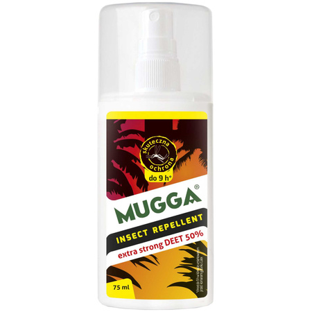Mugga na kleszcze komary spray 50% DEET 75ml 03.2030