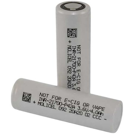 Akumulator 21700 4000mAh Molicel INR21700-P42A