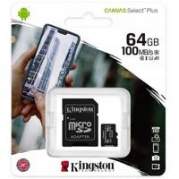 Karta pamięci Micro SDXC 64GB Class 10 UHS-I Kingston SDCS2/64GB