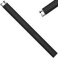 Zapalarka plazmowa długa USB czarna AT5672