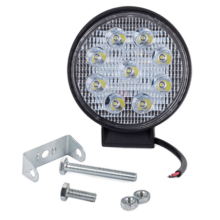 Lampa robocza samochodowa 12V/24V 27W 9 LED AT7198