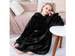 Kocobluza oversize z kapturem czarna VG5038