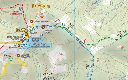 Mapa turystyczna Ustroń i okolice, Brenna Compass CS6722