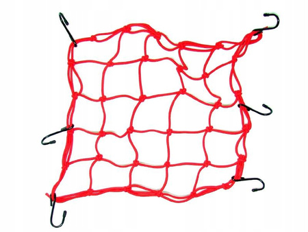 Siatka bagażowa 30x30cm czarna IT3554