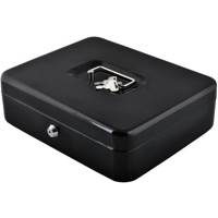 Kasetka metalowa na pieniądze 30x24x9cm czarna IT6071