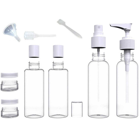 Pojemniki buteleczki na kosmetyki 9szt. AT0015