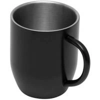 Kubek stalowy 380ml czarny PB7104