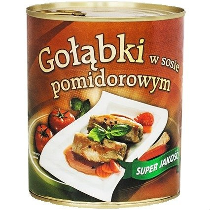 Gołąbki w sosie pomidorowym Yabra 800g 02.2027