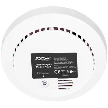 Czujnik dymu 9V/230V Xtreme XD20
