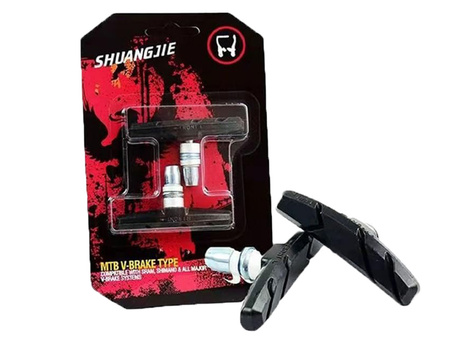 Klocki hamulcowe V-brake do roweru 2 szt. VG0005