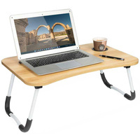 Stolik pod laptopa brązowy VG4304