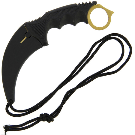 Nóż karambit złoty DM6664