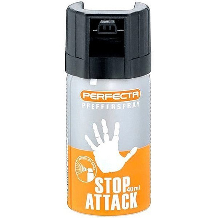 Gaz pieprzowy Perfecta Stop Attack stożek 40ml 04.2029