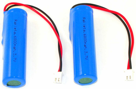 Akumulator 18650 6800mAh 3.7V z kablem i wtyczką XH2.54