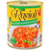 Ravioli w sosie pomidorowym Meridionale Alimenti 800g 12.2025