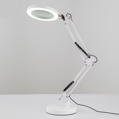 Lupa biurkowa z lampą na statywie RF6653