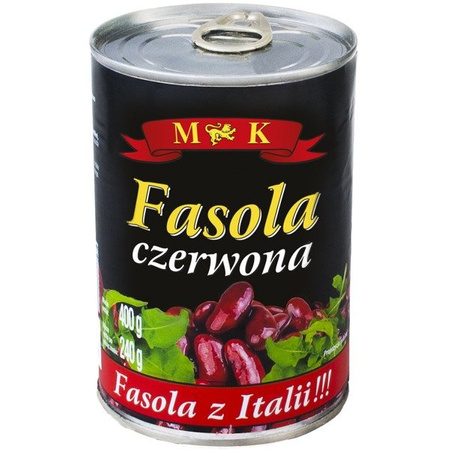 Fasola czerwona konserwowa MK 400g 05.2028