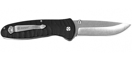 Nóż składany czarny Ganzo G6252-BK