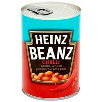 Fasolka w sosie pomidorowym chilli Heinz 390g 05.2025