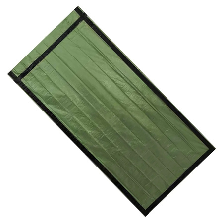 Śpiwór survivalowy NRC foliowy zielony AT8061