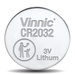 Bateria CR2032 3V Vinnic 12.2026