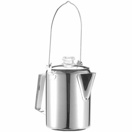 Perkolator nierdzewny kawiarka turystyczna Fox Outdoor 33305