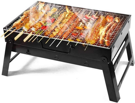 Grill turystyczny mini walizka stołowy DS-30
