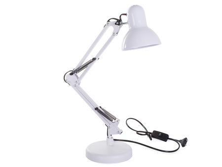 Lampka biurkowa biała E27 AT3032