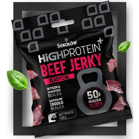 Beef Jerky wołowina suszona klasyczna Sokołów 25g 14.12.2025