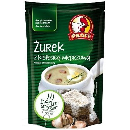 Żurek z kiełbasą wieprzową Profi 450g 08.2026