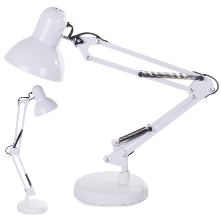 Lampka biurkowa biała E27 AT3032