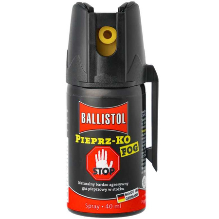 Gaz pieprzowy KO Stożek 40ml 07.2029