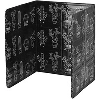 Osłona aluminiowa do kuchenki kaktusy czarna AT7900