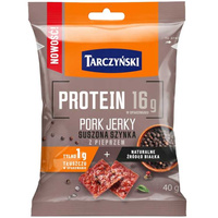 Pork Jerky suszona szynka z pieprzem Tarczyński 40g 25.02.2026