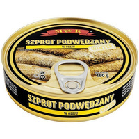 Szprot podwędzany w oleju winter MK 160g 01.2028