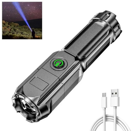 Latarka taktyczna USB-C zoom PT2904