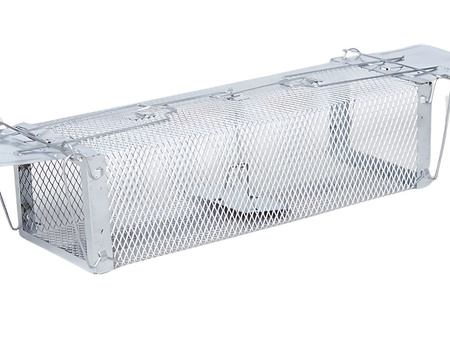 Żywołapka pułapka stalowa klatka na szczury PT6167