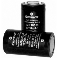Akumulator 18350 1200mAh IMR18350 KeepPower UH1835P