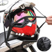 Guma do bagażnika na rower motocykl 45-80cm czarna ET5917