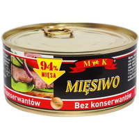 Mięsiwo bez konserwantów MK 300g 06.2026