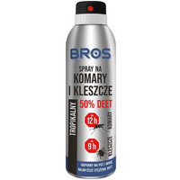 Bros 50% DEET na komary kleszcze tropikalny 90ml 04.2029