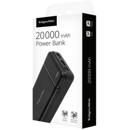 Powerbank 20000mAh 2A Krüger&Matz KM0906